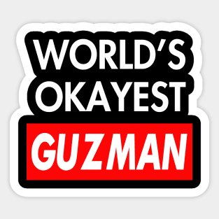 Guzman Sticker